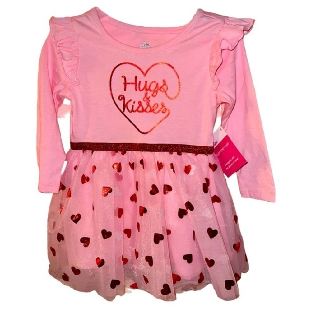NWT 🥀 Valentine’s baby girl dress